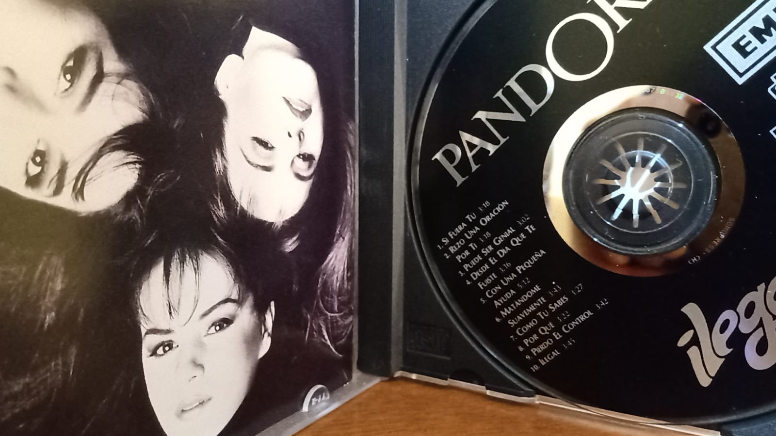Pandora – Ilegal. Cd excelente estado. tienda de discos en méxico formato muerto