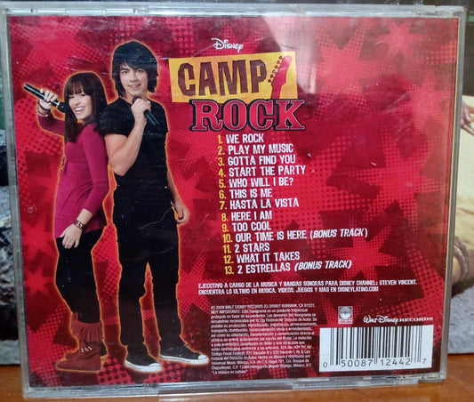 Varios – Camp Rock. Cd nacional en buen estado. tienda de discos formato muerto