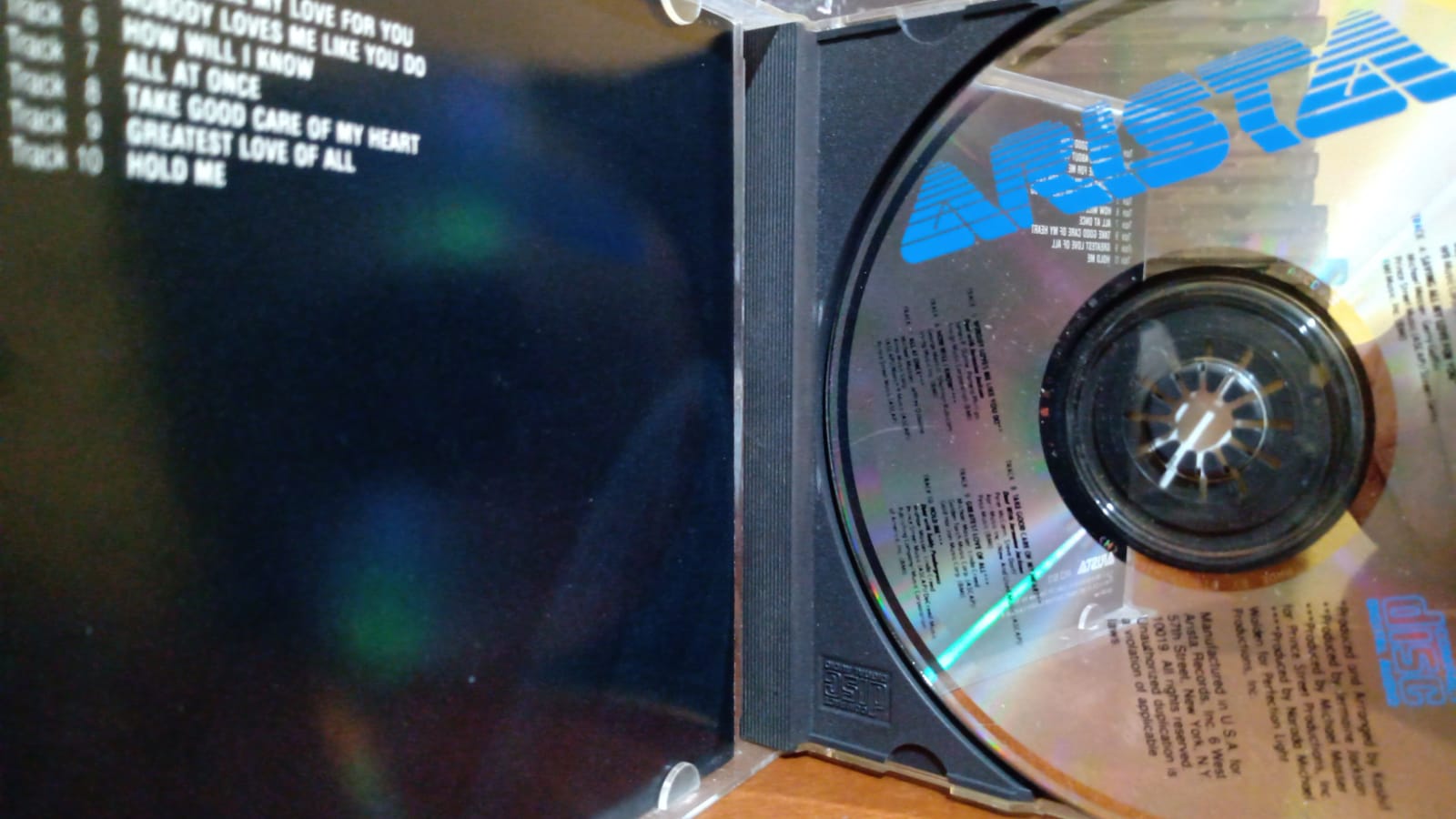 Whitney Houston – Whitney Houston (CD Importado, Excelente Estado) tienda de discos en méxico formato muerto