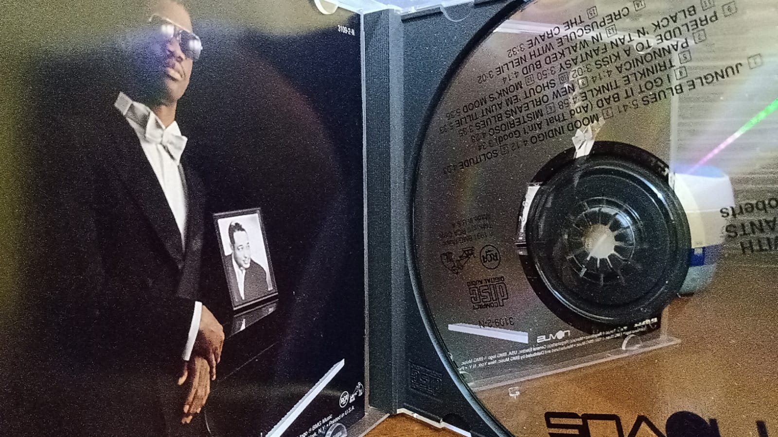 Alone With Three Giants. Marcus Roberts. cd excelente estado. tienda de discos en méxico formato muerto