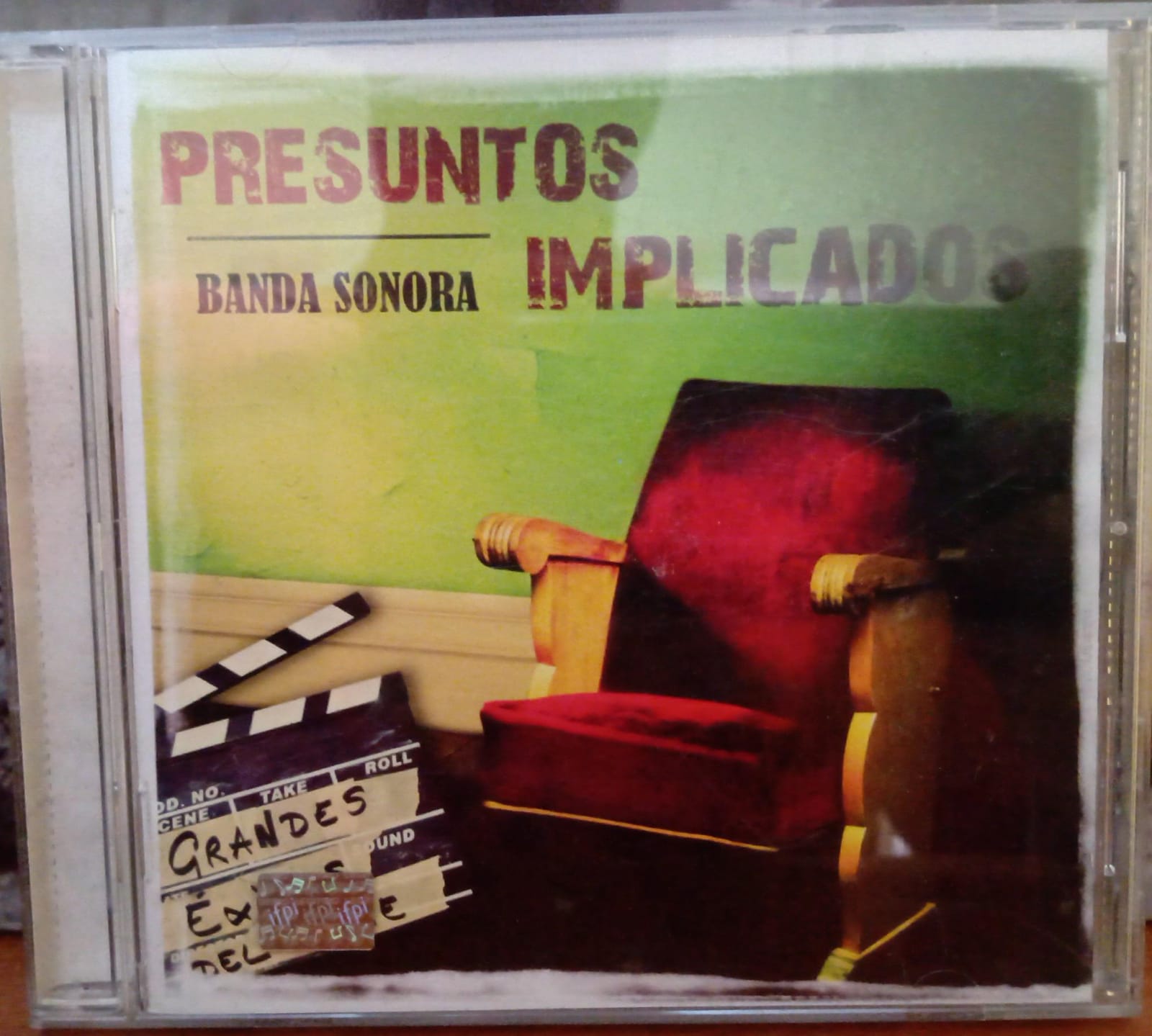 Presuntos Implicados – Banda Sonora. Cd en buen estado. tienda de discos en méxico formato muerto