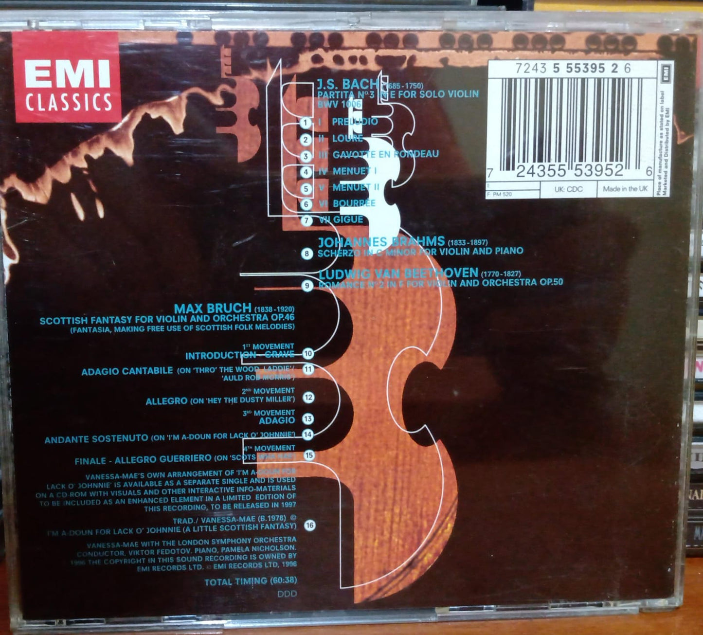 Vanessa-Mae – The Classical Album 1. Cd en buen estado. tienda de discos en méxico formato muerto