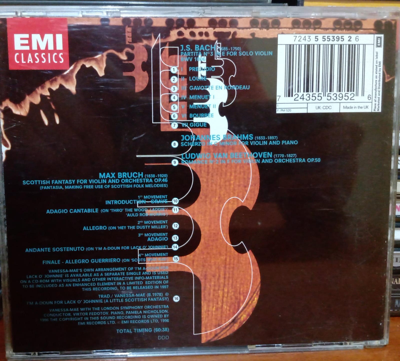 Vanessa-Mae – The Classical Album 1. Cd en buen estado. tienda de discos en méxico formato muerto