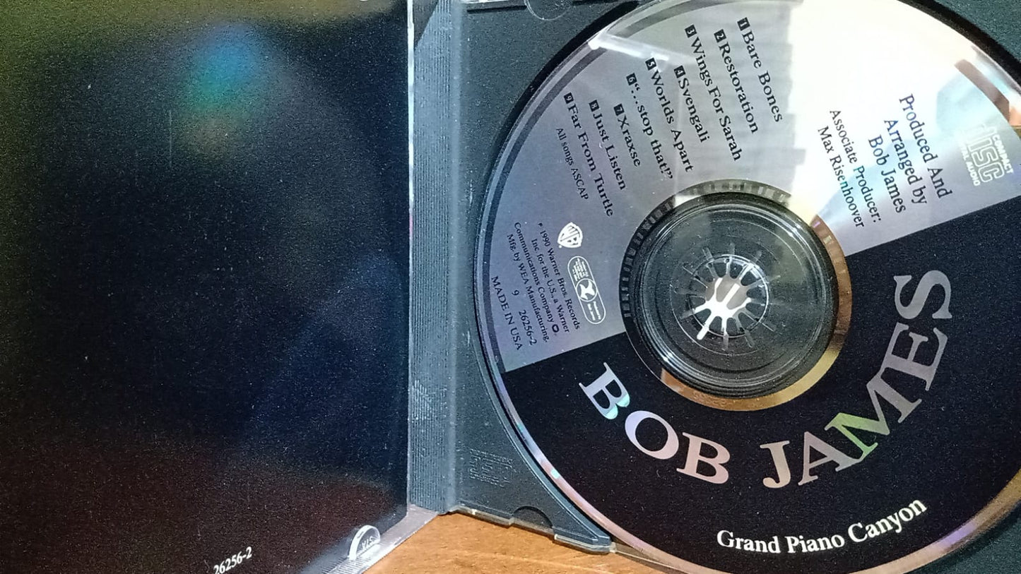 Bob James – Grand Piano Canyon. Cd excelente estado. tienda de discos en méxico formato muerto