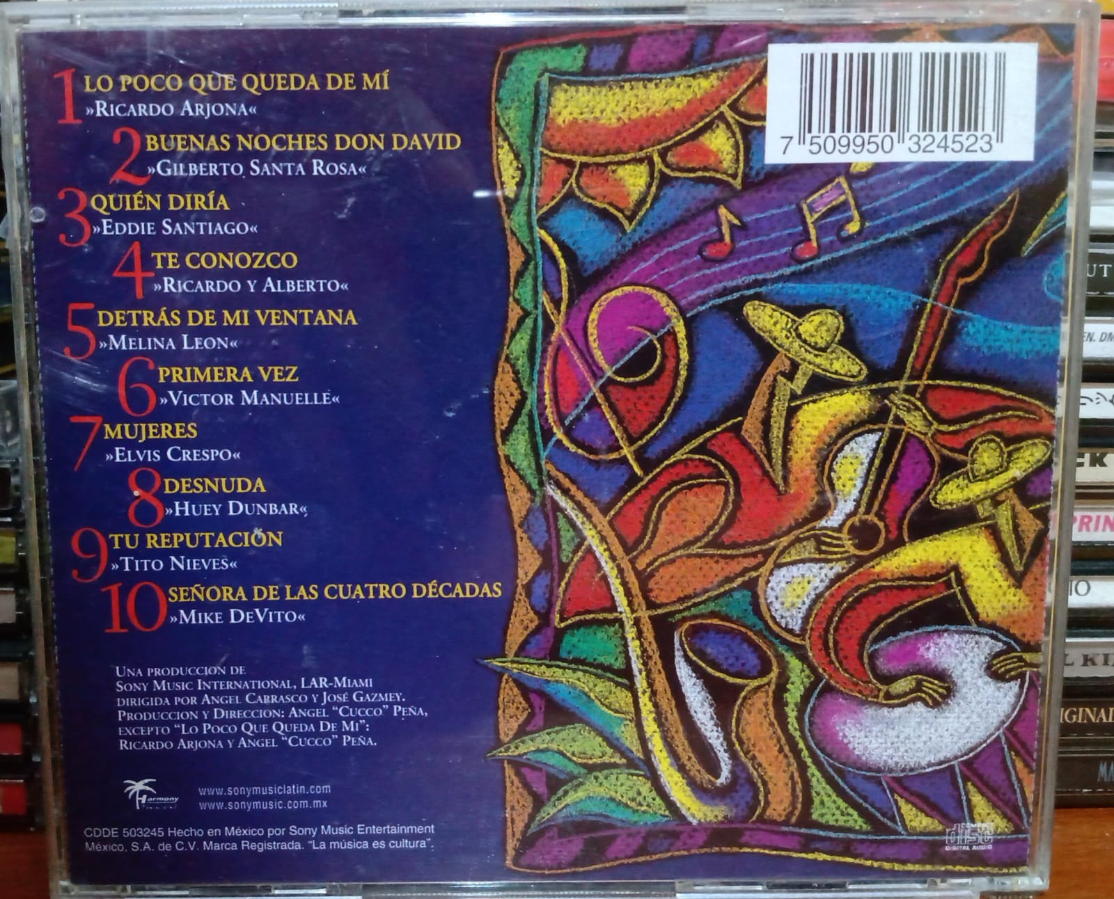 Varios – Arjona Tropical. Cd excelente estado. tienda de discos en méxico formato muerto