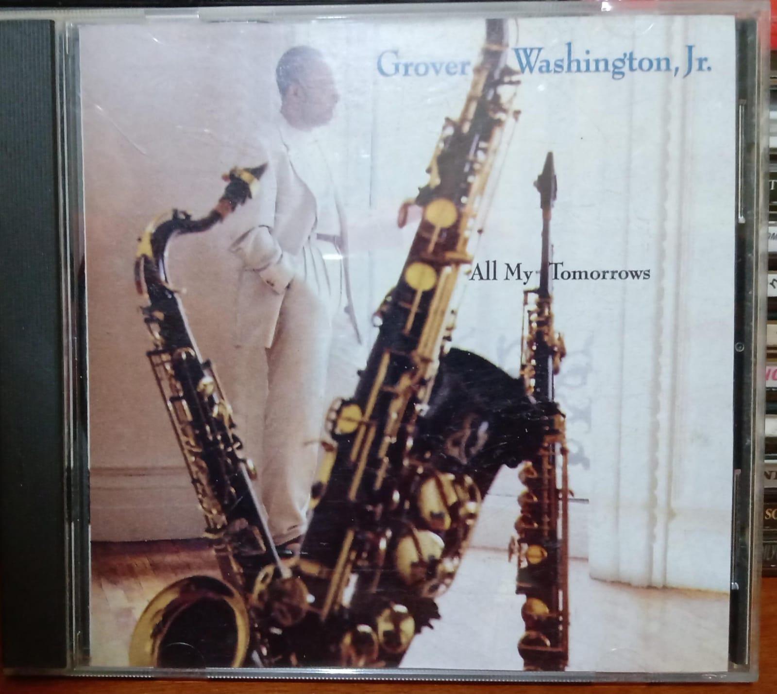 Grover Washington, Jr. – All My Tomorrows. Cd importado en excelente estado. tienda de discos en méxico formato muerto