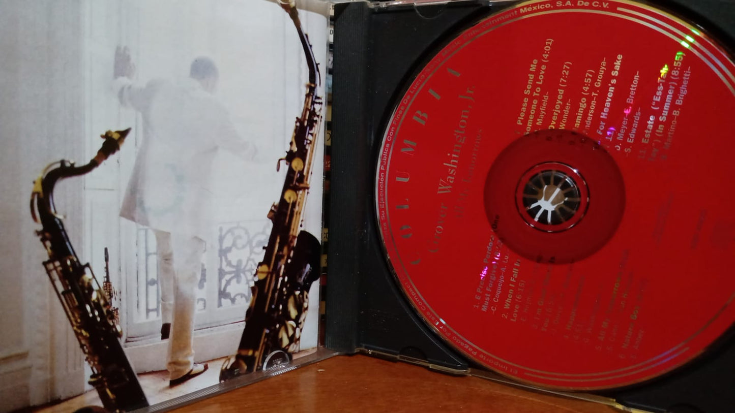 Grover Washington, Jr. – All My Tomorrows. Cd importado en excelente estado. tienda de discos en méxico formato muerto