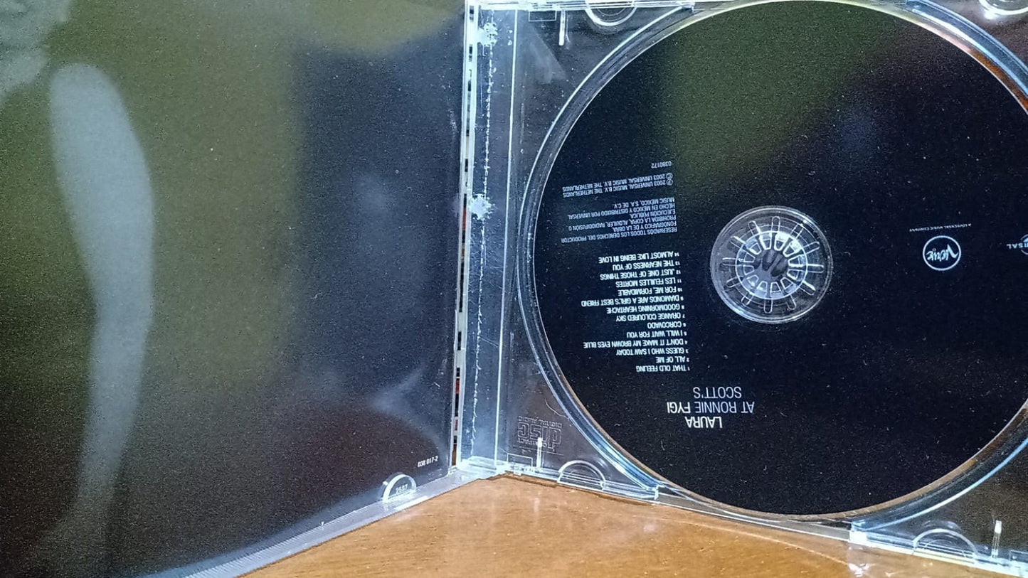 Laura Fygi – Laura Fygi At Ronnie Scott's. Cd en excelente estado. tienda de discos en méxico formato muerto