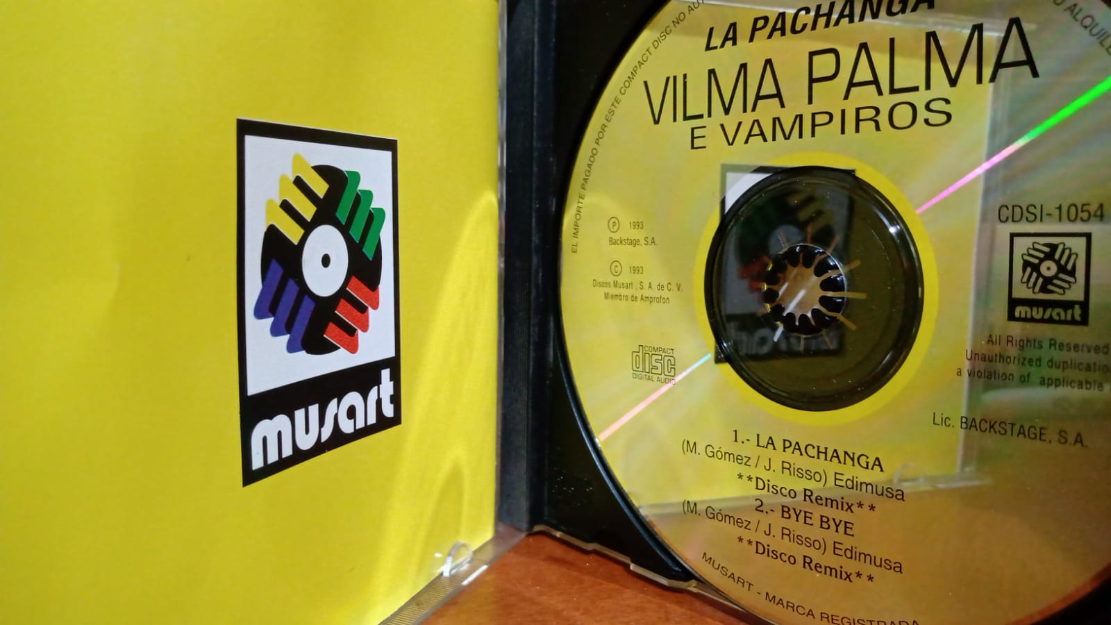 Vilma Palma E Vampiros – La Pachanga. Cd excelente estado. tienda de discos en méxico