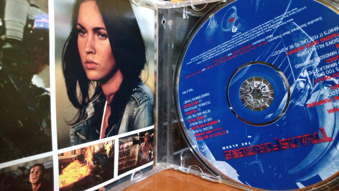 Varios – Transformers: The Album. Cd excelente estado. tienda de discos en méxico formato muerto