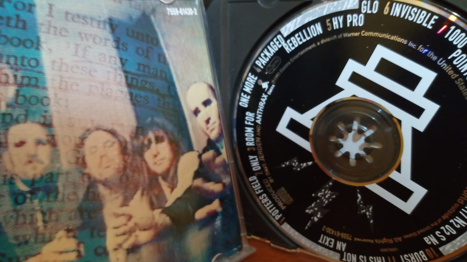 Anthrax – Sound Of White Noise. Cd importado en buen estado. Caja con serigrafía. tienda de discos en méxico formato muerto