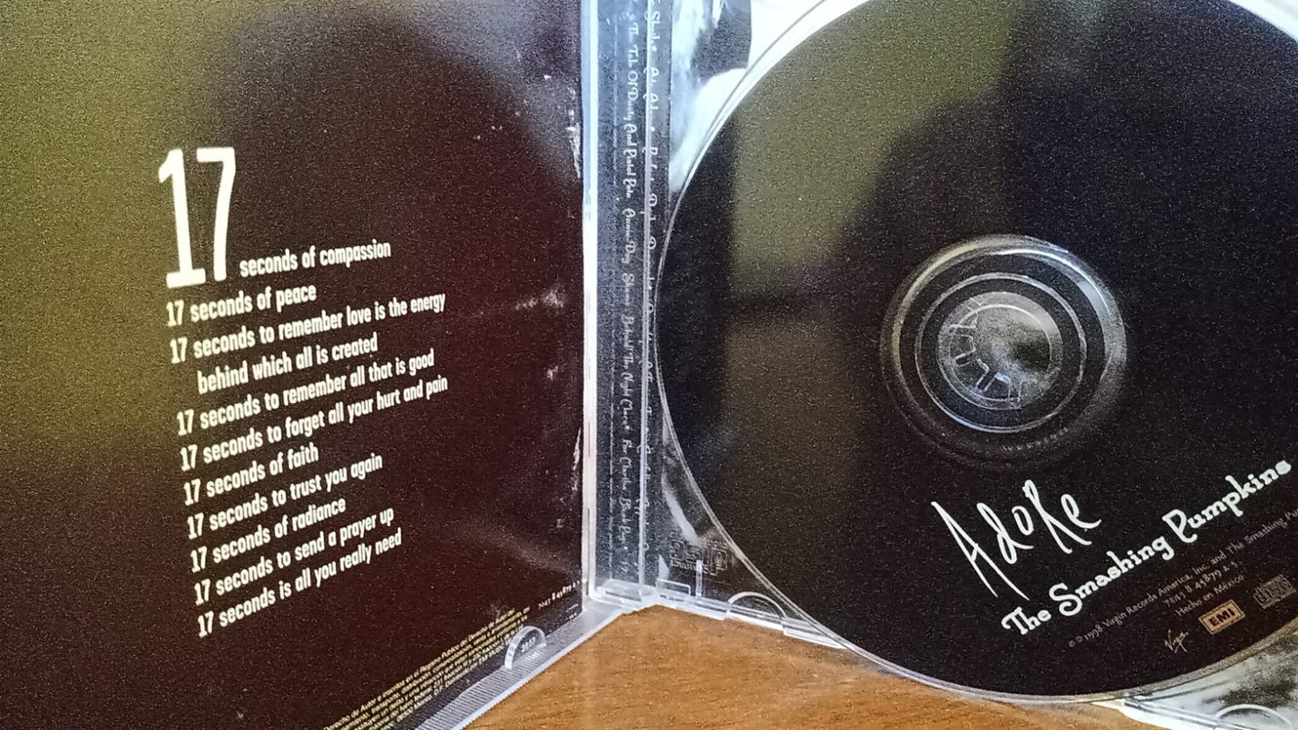 The Smashing Pumpkins – Adore. CD Nacional Excelente Estado. tienda de discos en méxico formato muerto