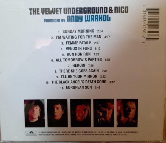 The Velvet Underground & Nico. CD Importado. Excelente Estado.