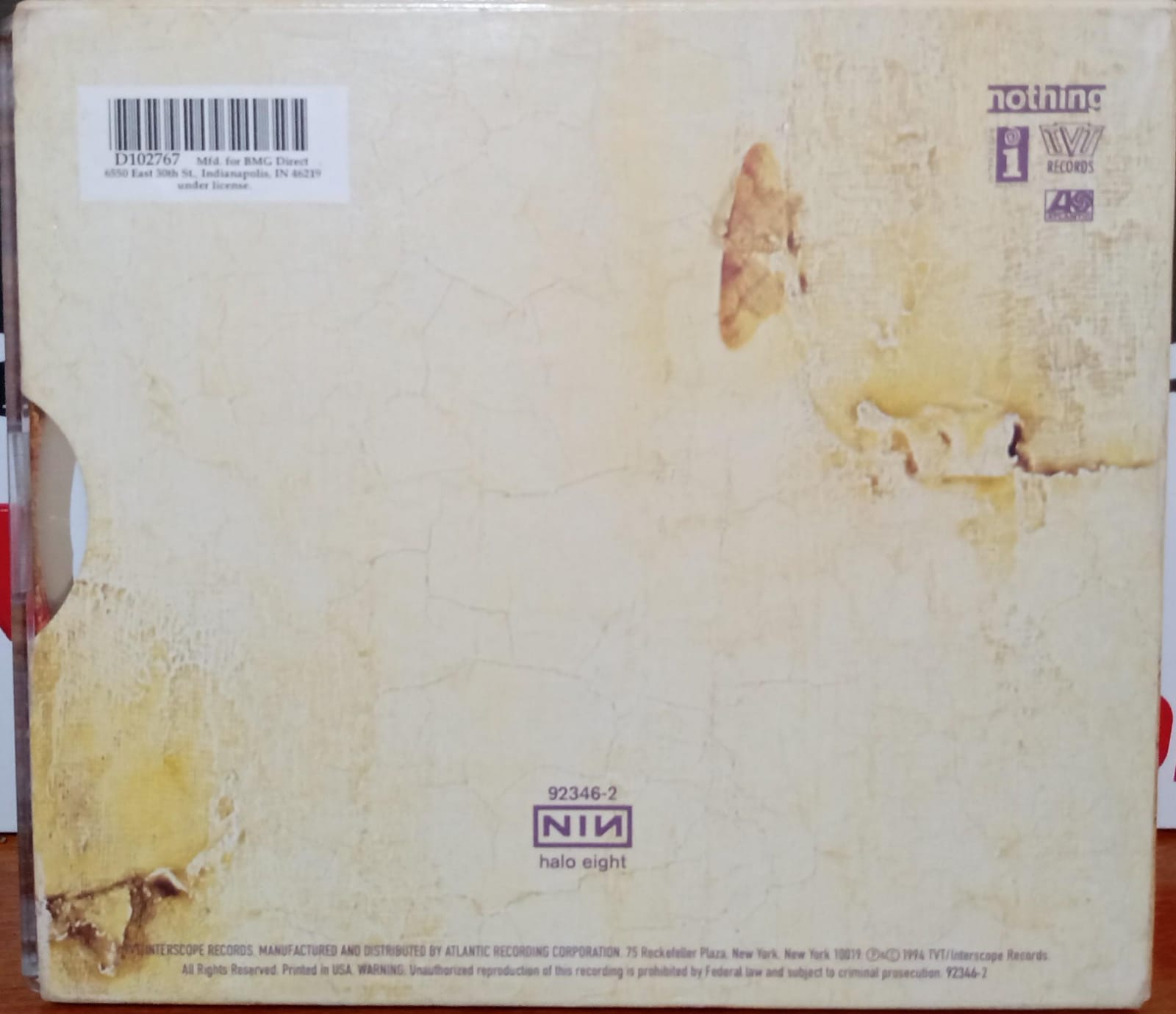 Nine Inch Nails – The Downward Spiral

CD Importado • Excelente Estado tienda de discos en méxico formato muerto