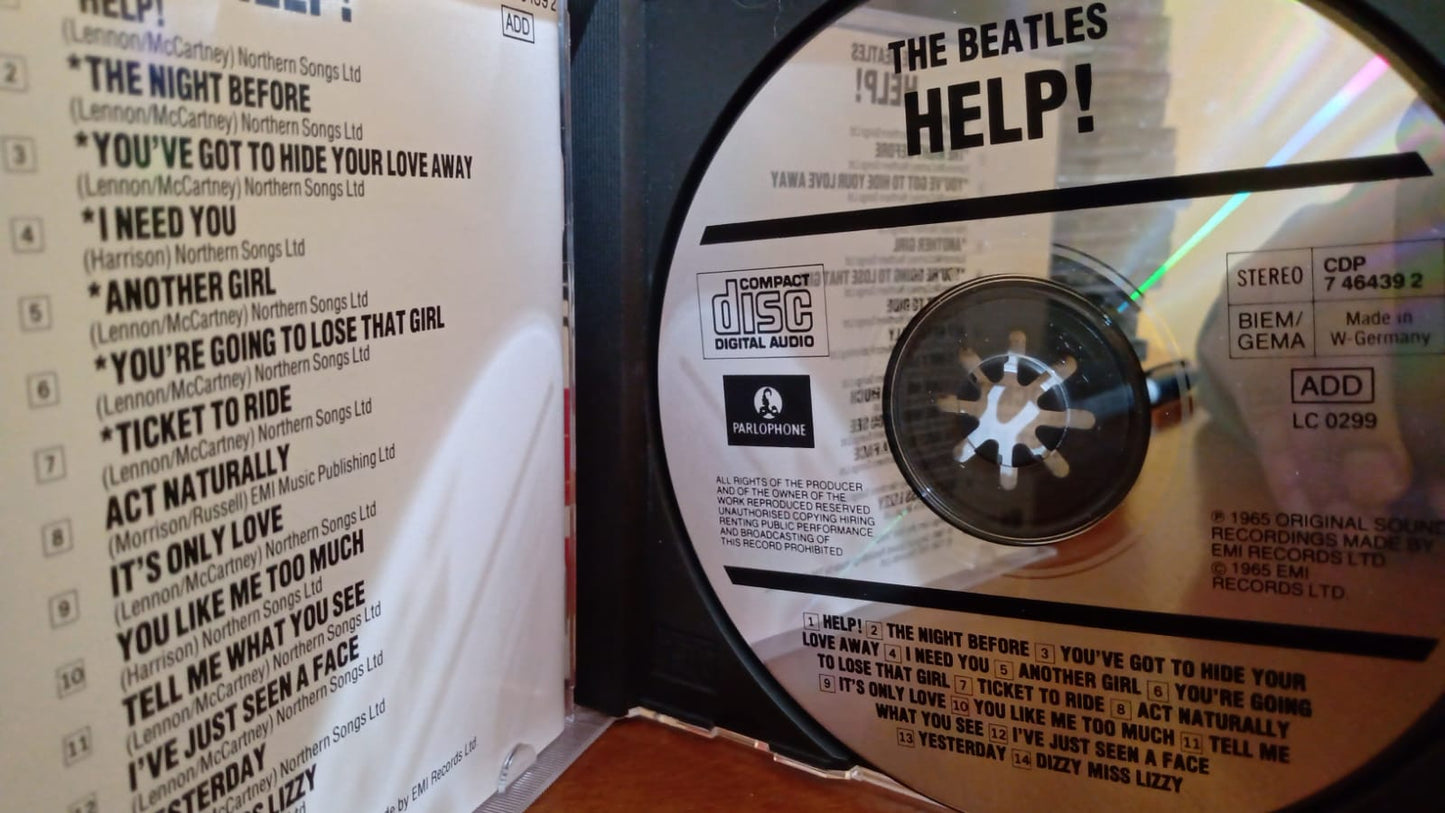 The Beatles – Help!  CD Importado • Excelente Estado. tienda de discos en méxico formato muerto