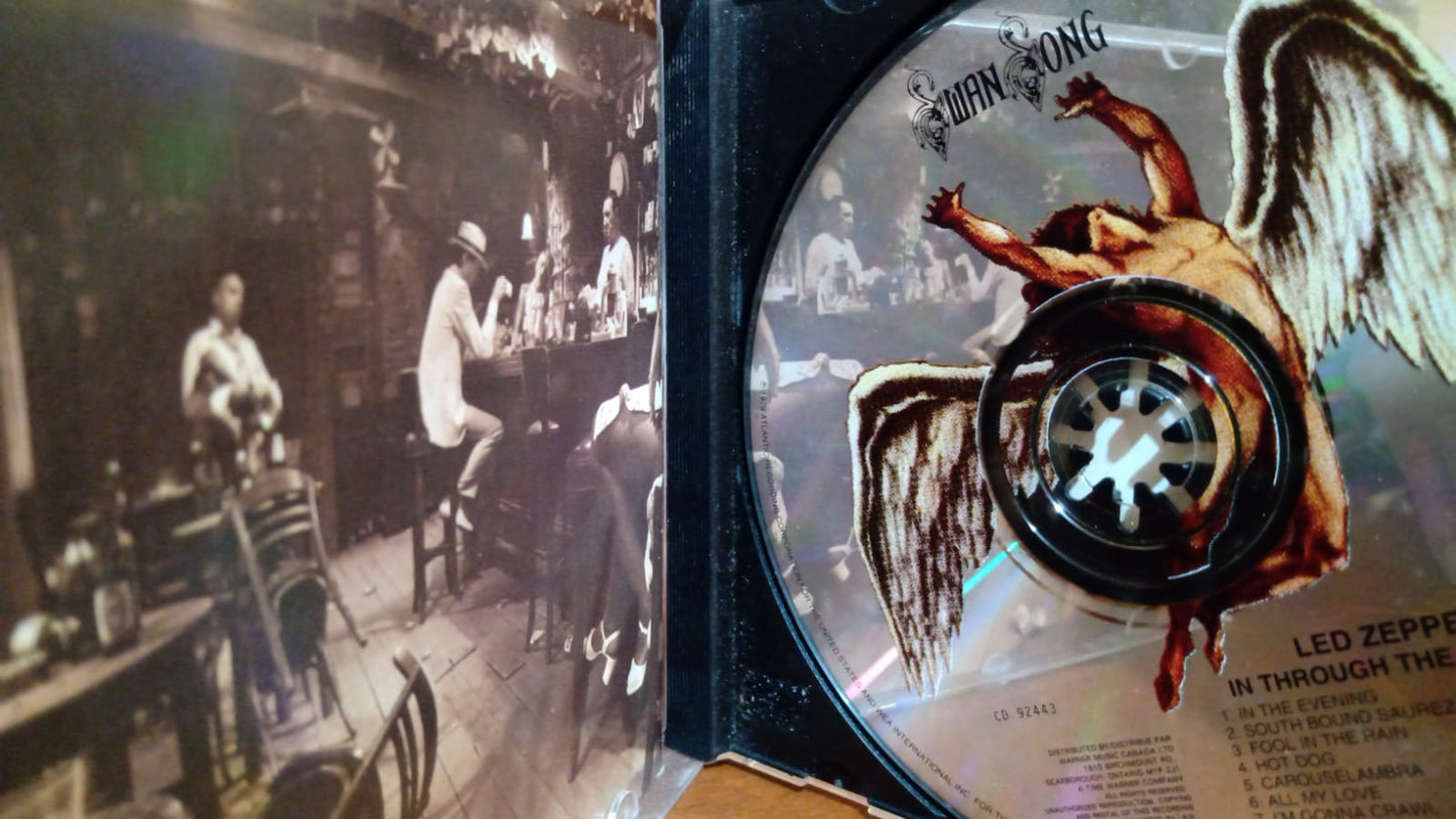 Led Zeppelin – In Through the Out Door  CD Importado • Buen Estado. tienda de discos en méxico formato muerto