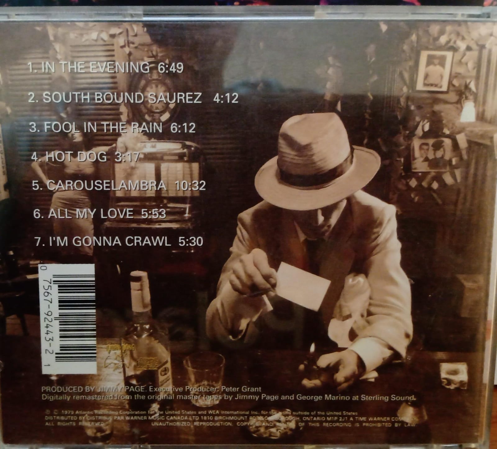Led Zeppelin – In Through the Out Door  CD Importado • Buen Estado. tienda de discos en méxico formato muerto