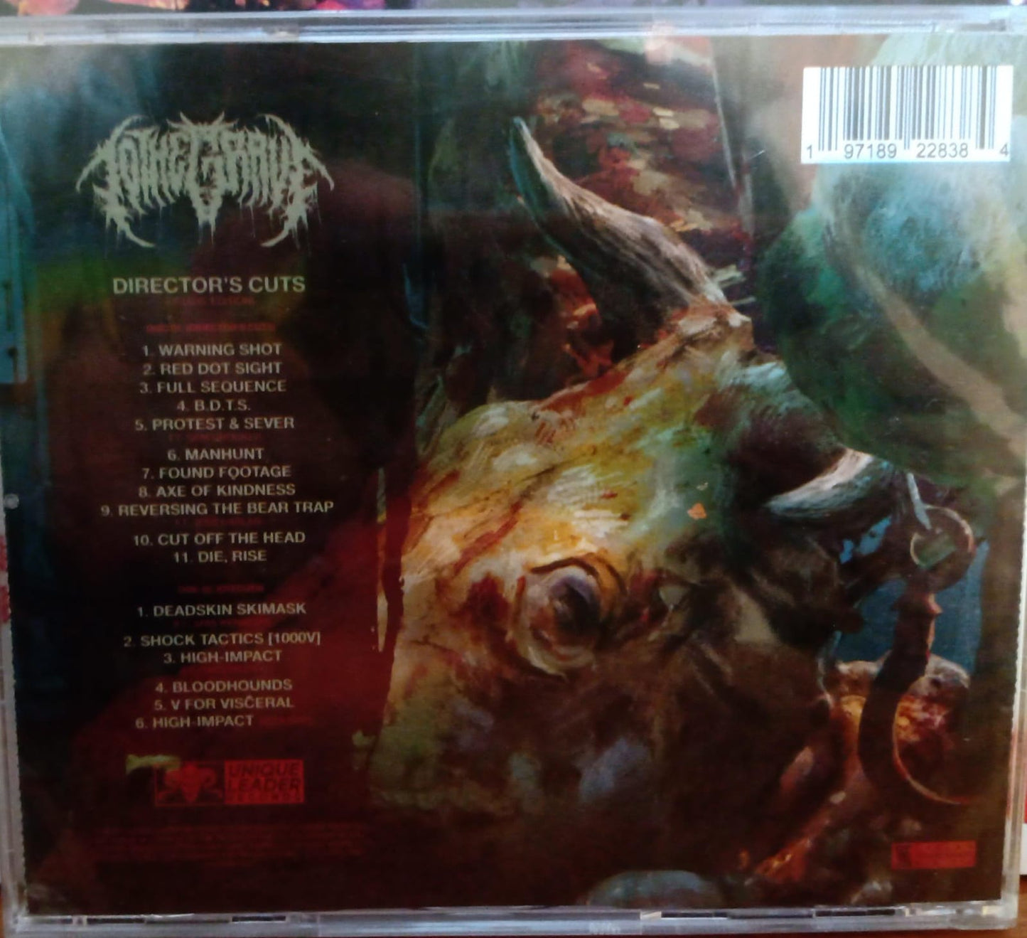 To The Grave – Director’s Cuts. CD Doble • Nuevo • Sellado tienda de discos en méxico formato muerto