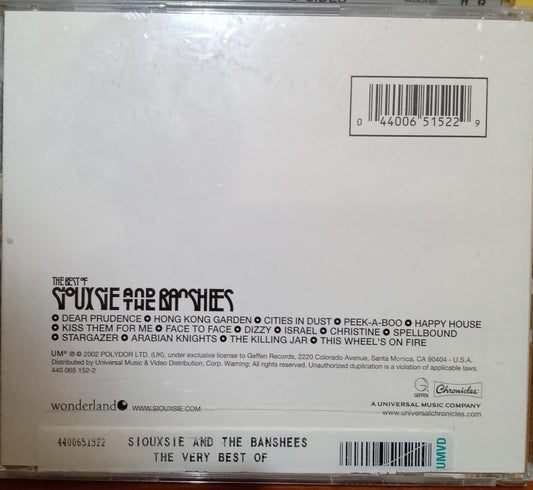 The Best Of Siouxsie & The Banshees. Siouxsie & The Banshees. Cd importado excelente estado.