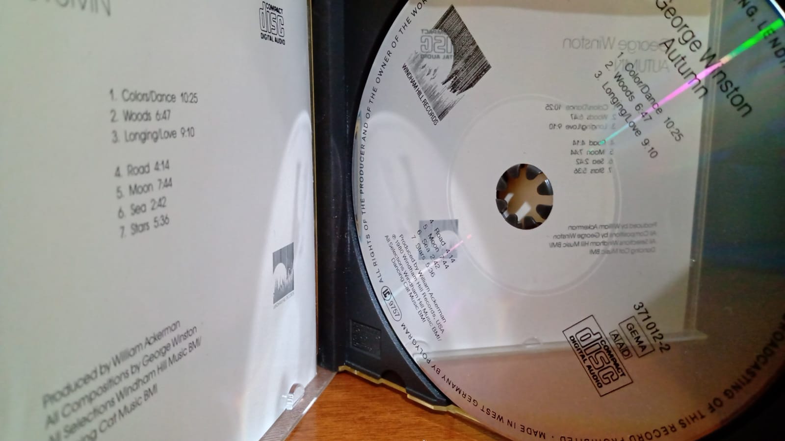 George Winston – Autumn (Piano Solos). Cd excelente estado. tienda de discos en méxico formato muerto