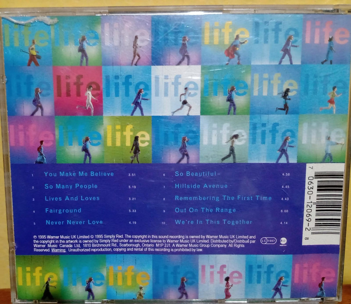 Simply Red – Life  CD importado · Buen estado. tienda de discos en méxico formato muerto