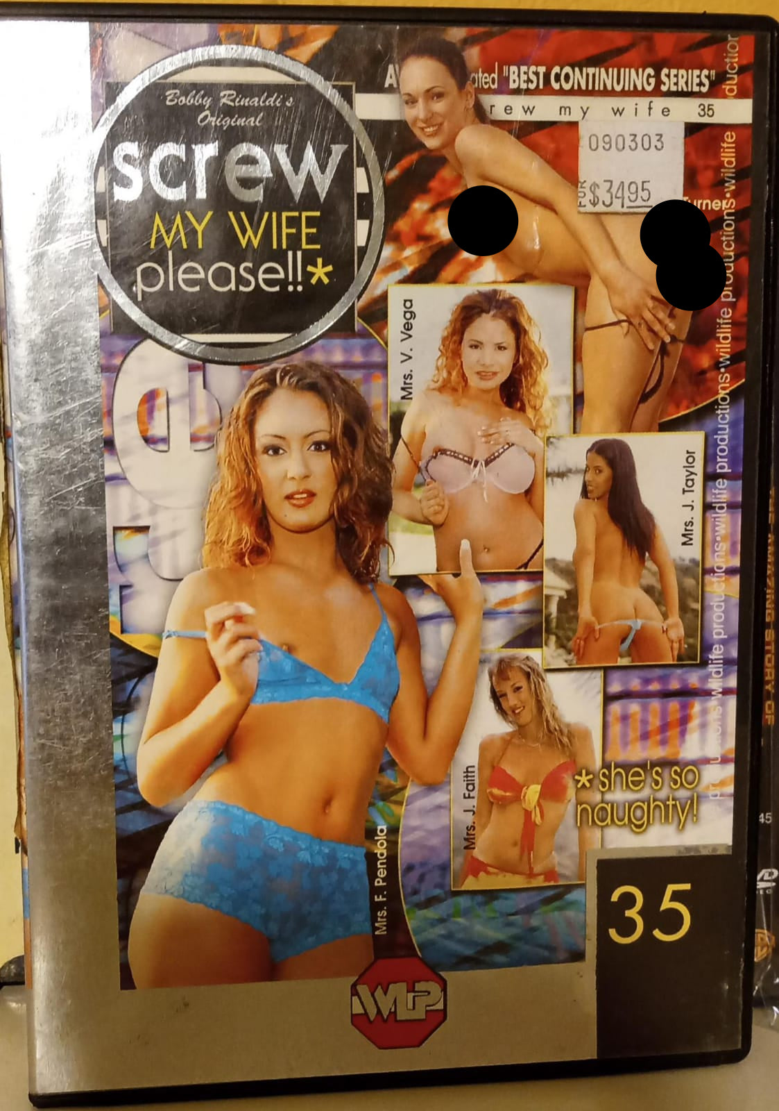 Screw My Wife Please 35. DVD excelente estado. tienda de discos en méxico formato muerto