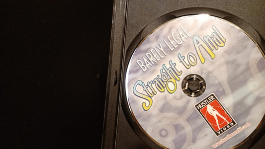 Barely Legal Straight to Anal Hustler. (2007). DVD importado excelente estado. tienda de discos en méxico formato muerto