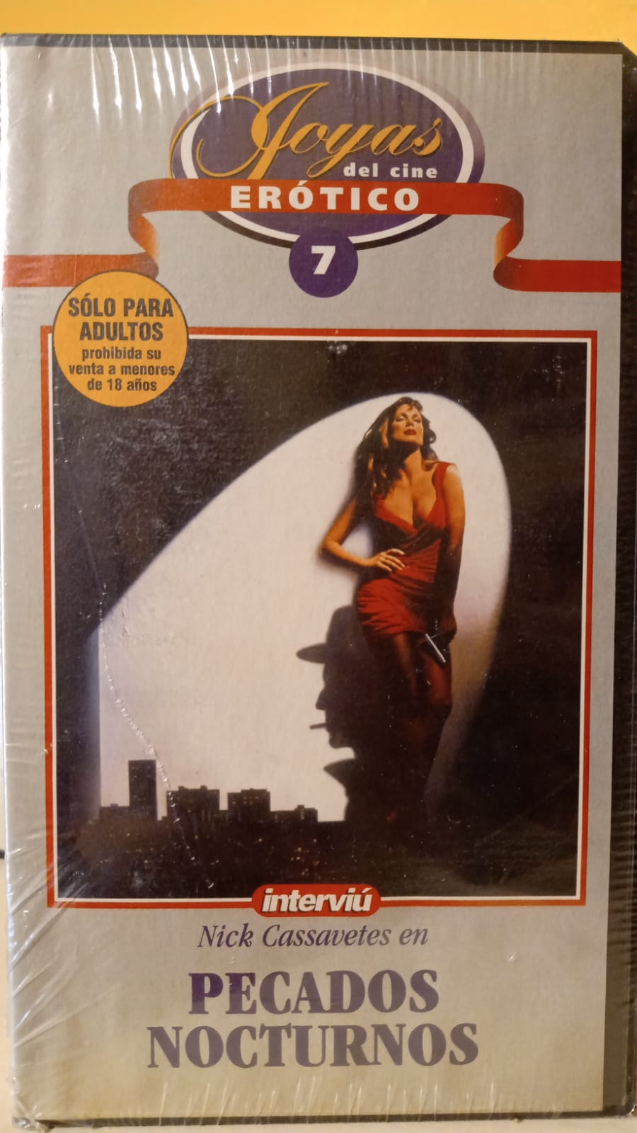 Pecados Nocturnos. VHS nuevo. tienda de discos en méxico formato muerto
