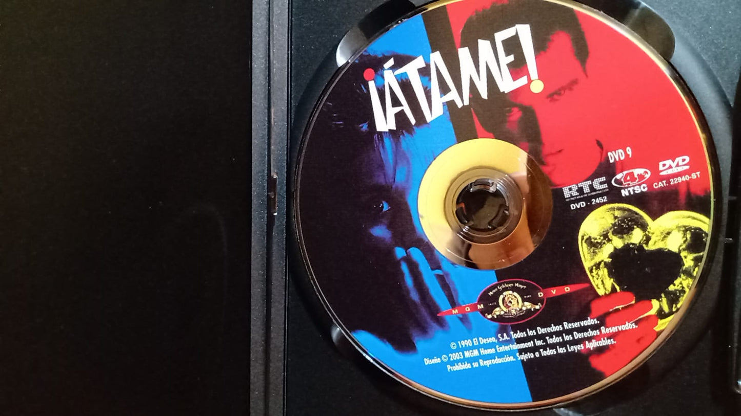 Atame Almodovar - Dvd buen estado. tienda de discos en méxico formato muerto