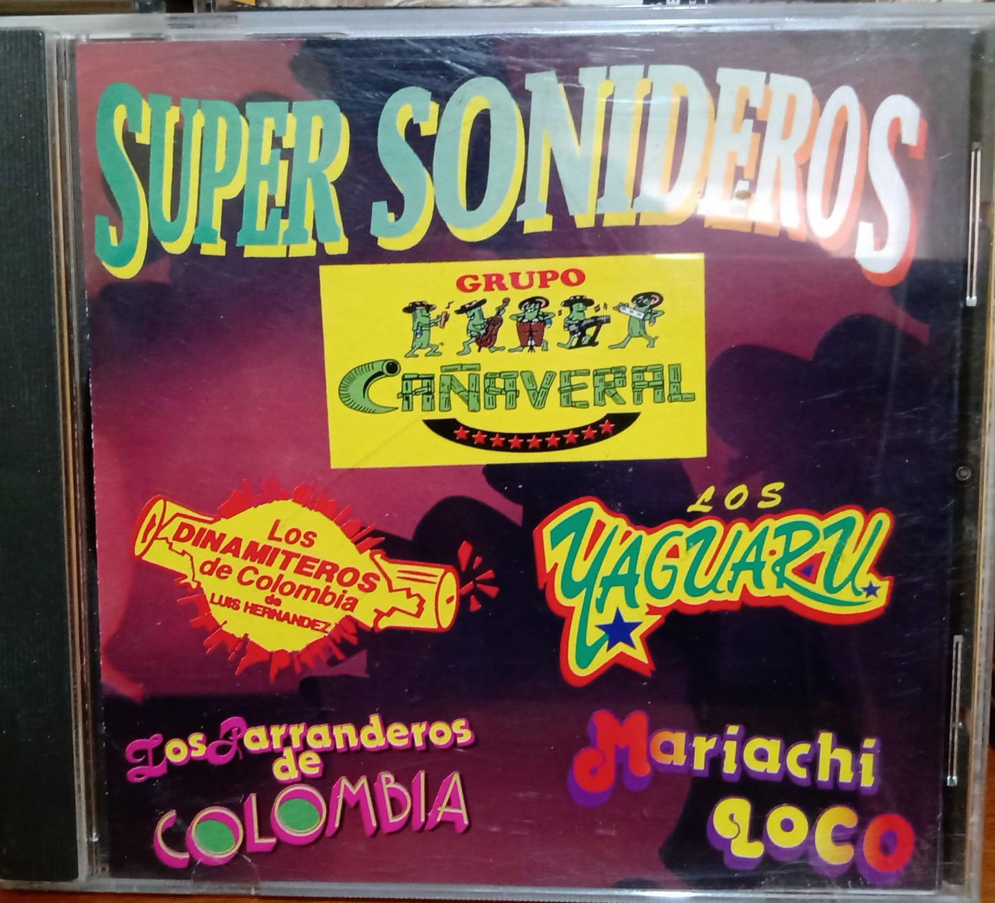 Súper Sonideros. Varios. Cd en buen estado. tienda de discos en méxico formato muerto