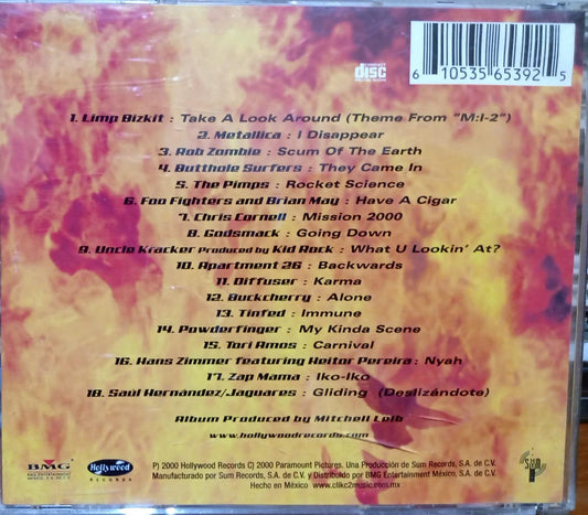 Varios – Music From And Inspired By M:I-2. Cd en buen estado. tienda de discos en méxico formato muerto