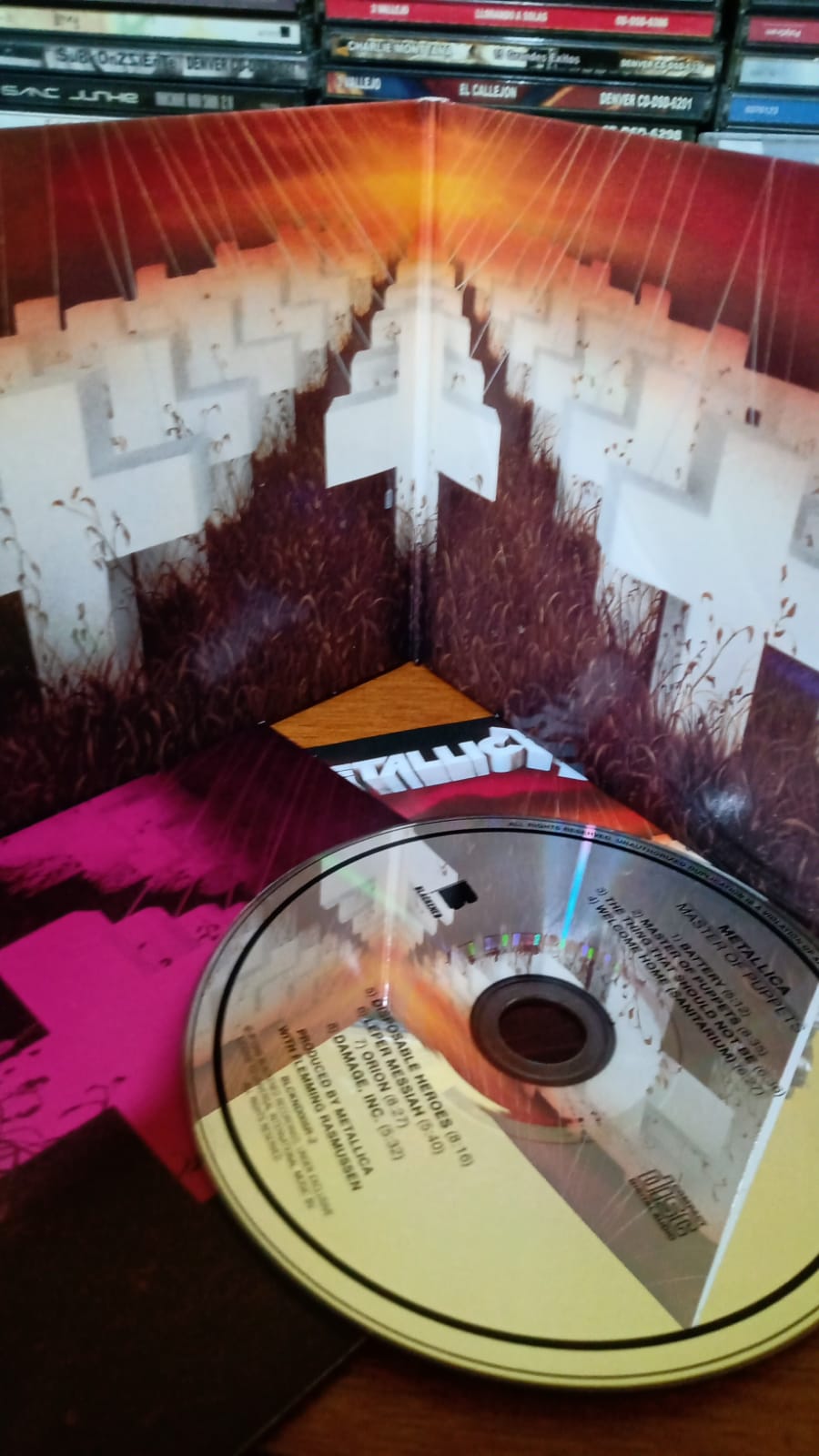 Metallica – Master of Puppets CD importado | Mini LP versión. Buen estado. tienda de discos en méxico formato muerto