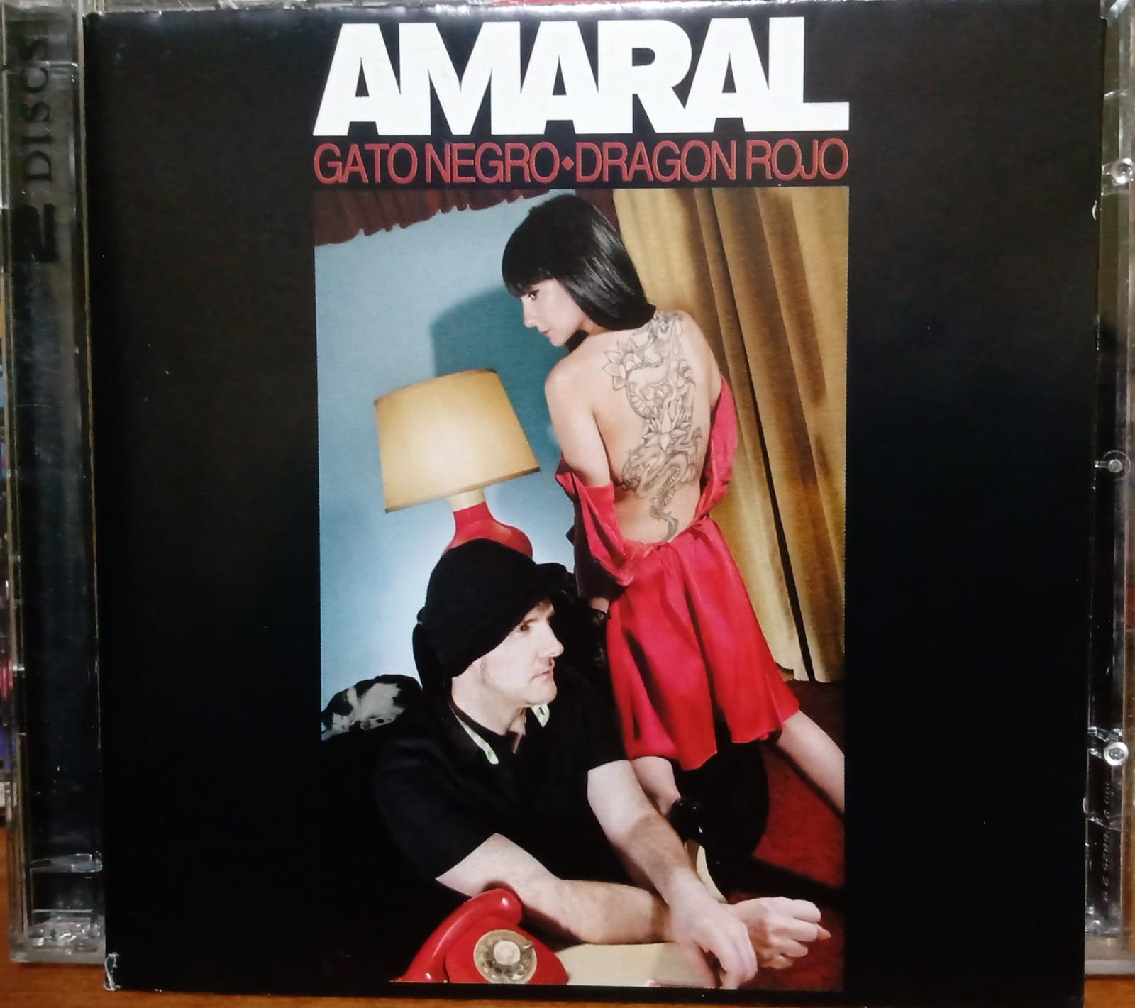 Amaral – Gato Negro / Dragón Rojo. Cd doble en buen estado. tienda de discos en méxico formato muerto