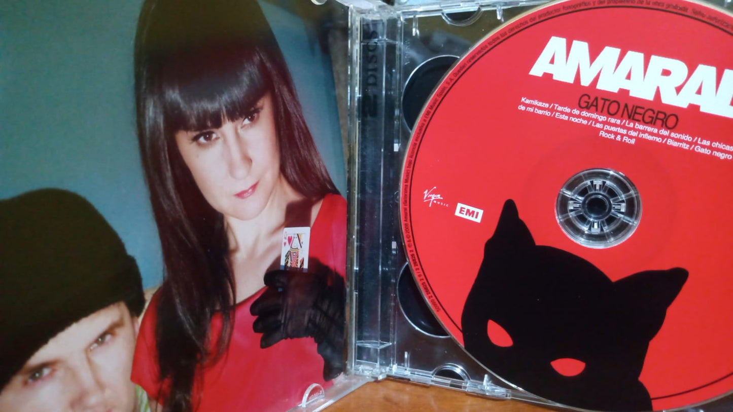 Amaral – Gato Negro / Dragón Rojo. Cd doble en buen estado. tienda de discos en méxico formato muerto