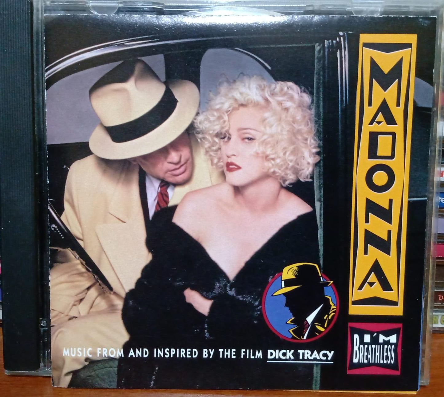 Madonna – I'm Breathless - Music From And Inspired By The Film Dick Tracy. Cd en buen estado. tienda de discos en méxico formato muerto