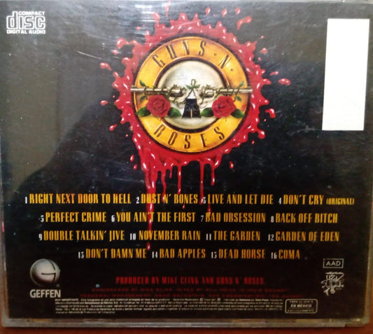 Guns N' Roses – Use Your Illusion I. Cd en buen estado. tienda de discos en méxico formato muerto
