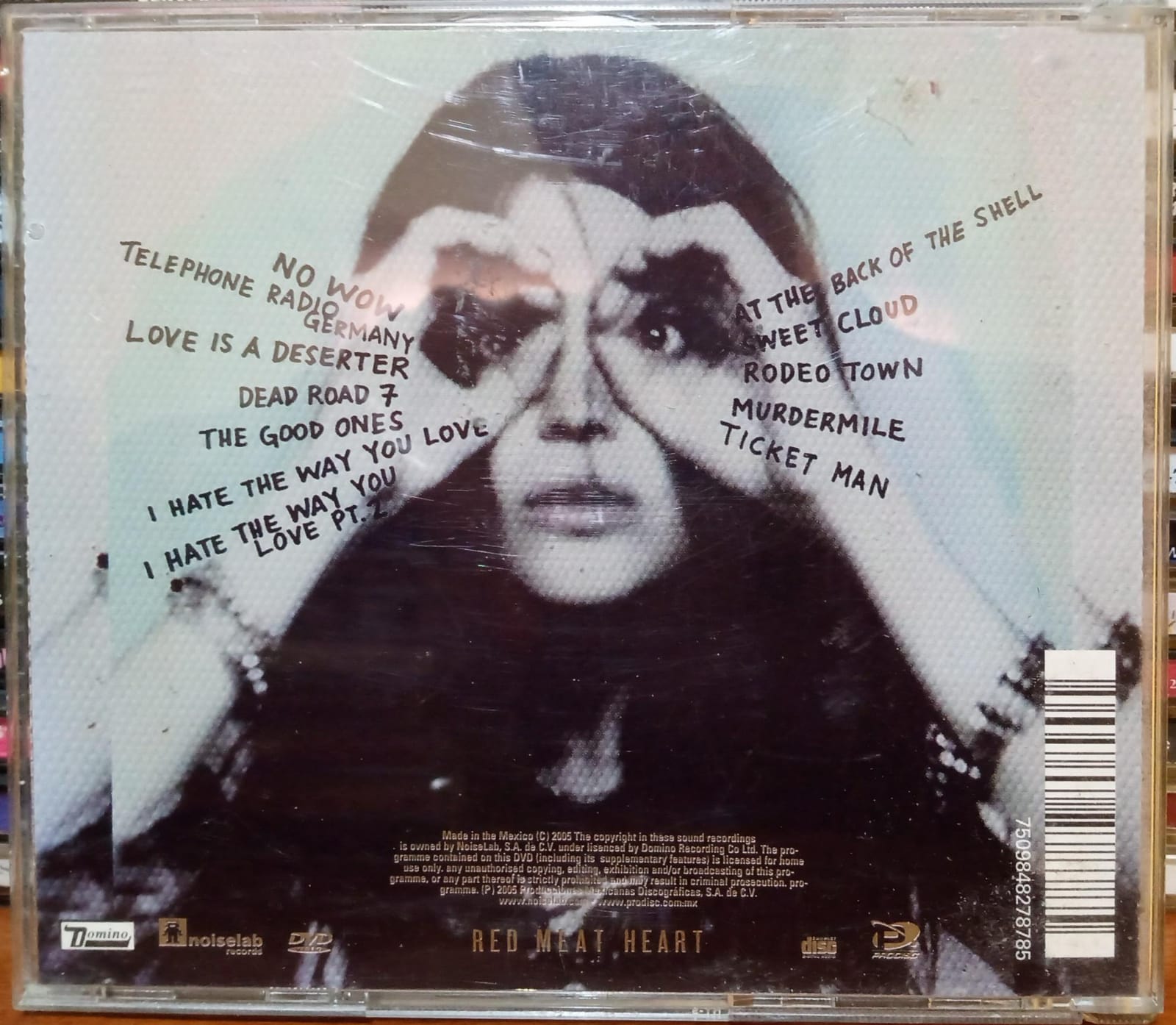 The Kills – No Wow CD + DVD nacional. Buen estado. tienda de discos en méxico formato muerto