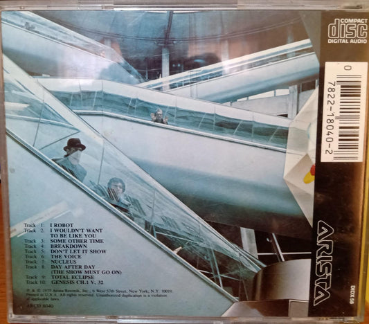 The Alan Parsons Project – I Robot. Cd importado en buen estado. tienda de discos en méxico formato muerto