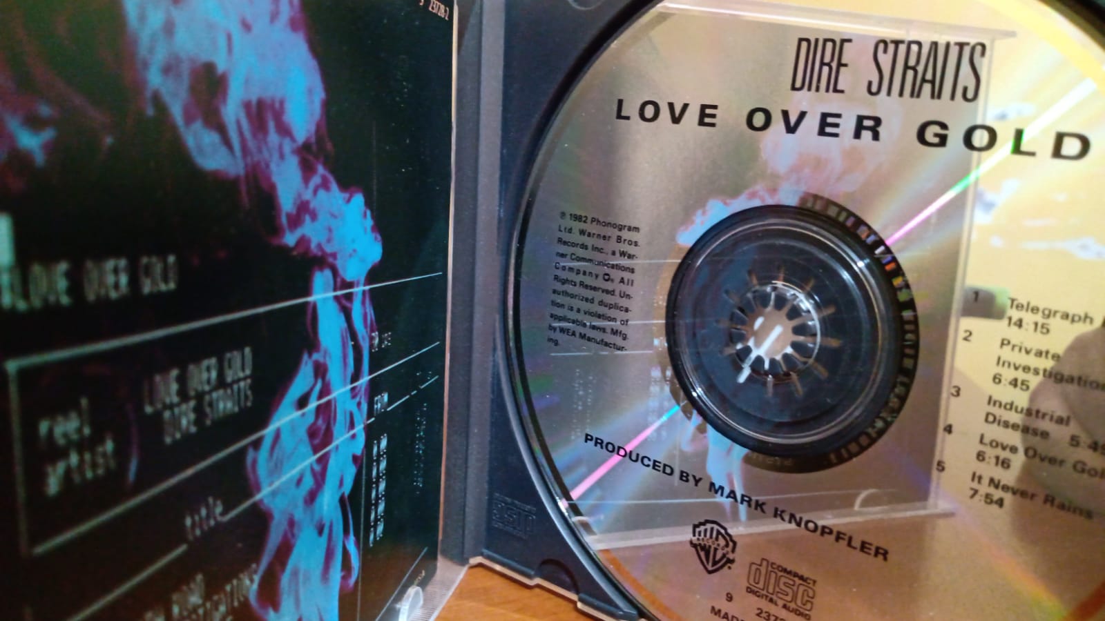 Dire Straits – Love Over Gold. Cd en buen estado. tienda de discso en méxico formato muerto