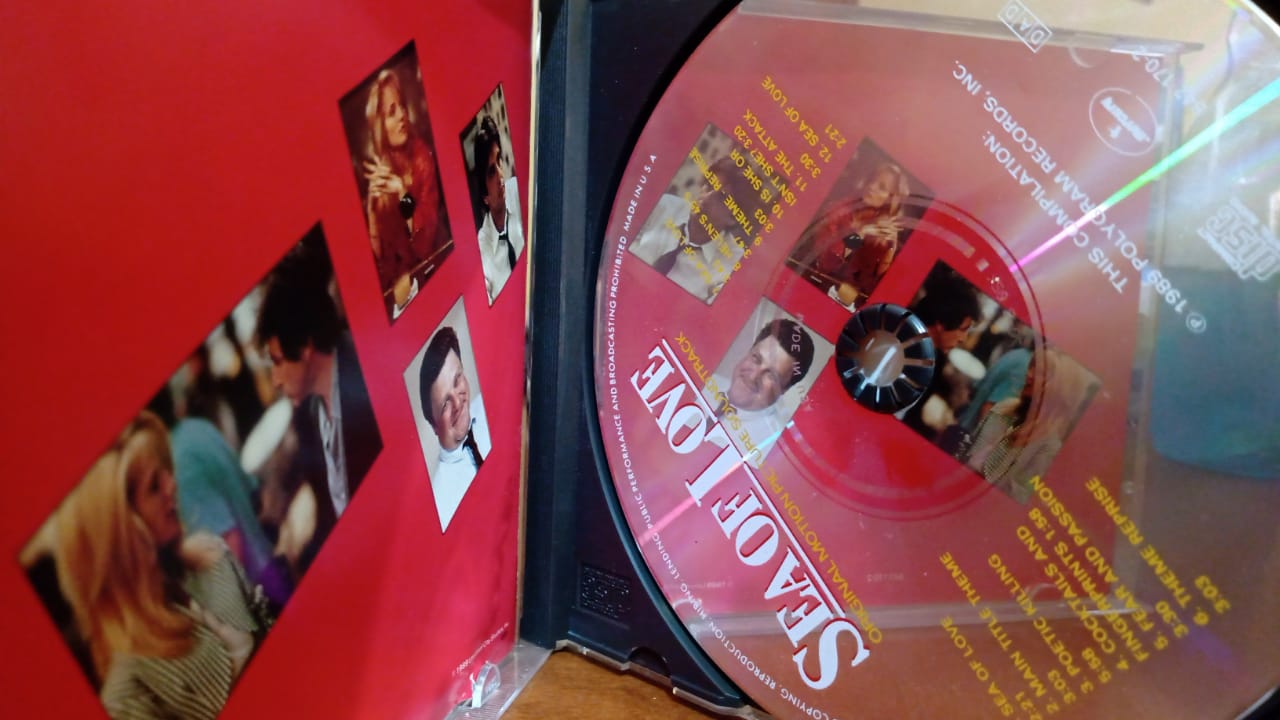 Various – Sea Of Love (Original Motion Picture Soundtrack). Cd en buen estado. tienda de discso en méxico formato muerto