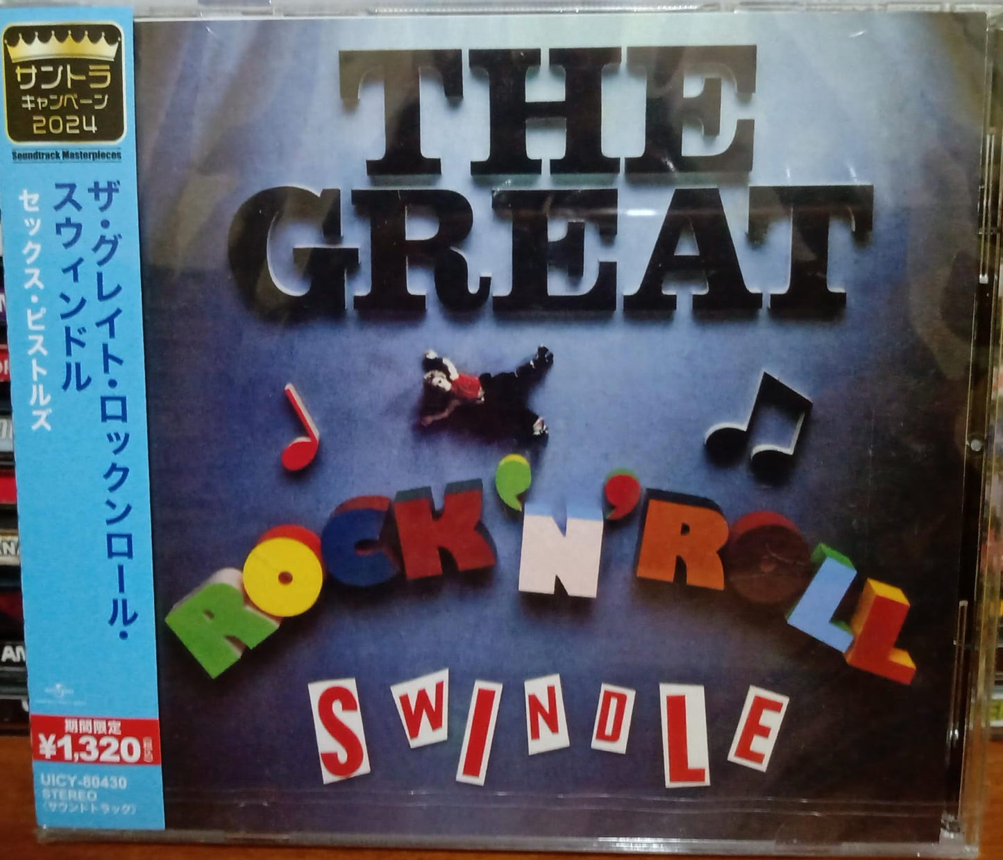 Sex Pistols – The Great Rock 'N' Roll Swindle. CD japonés nuevo. tienda de cds en méxico formato muerto