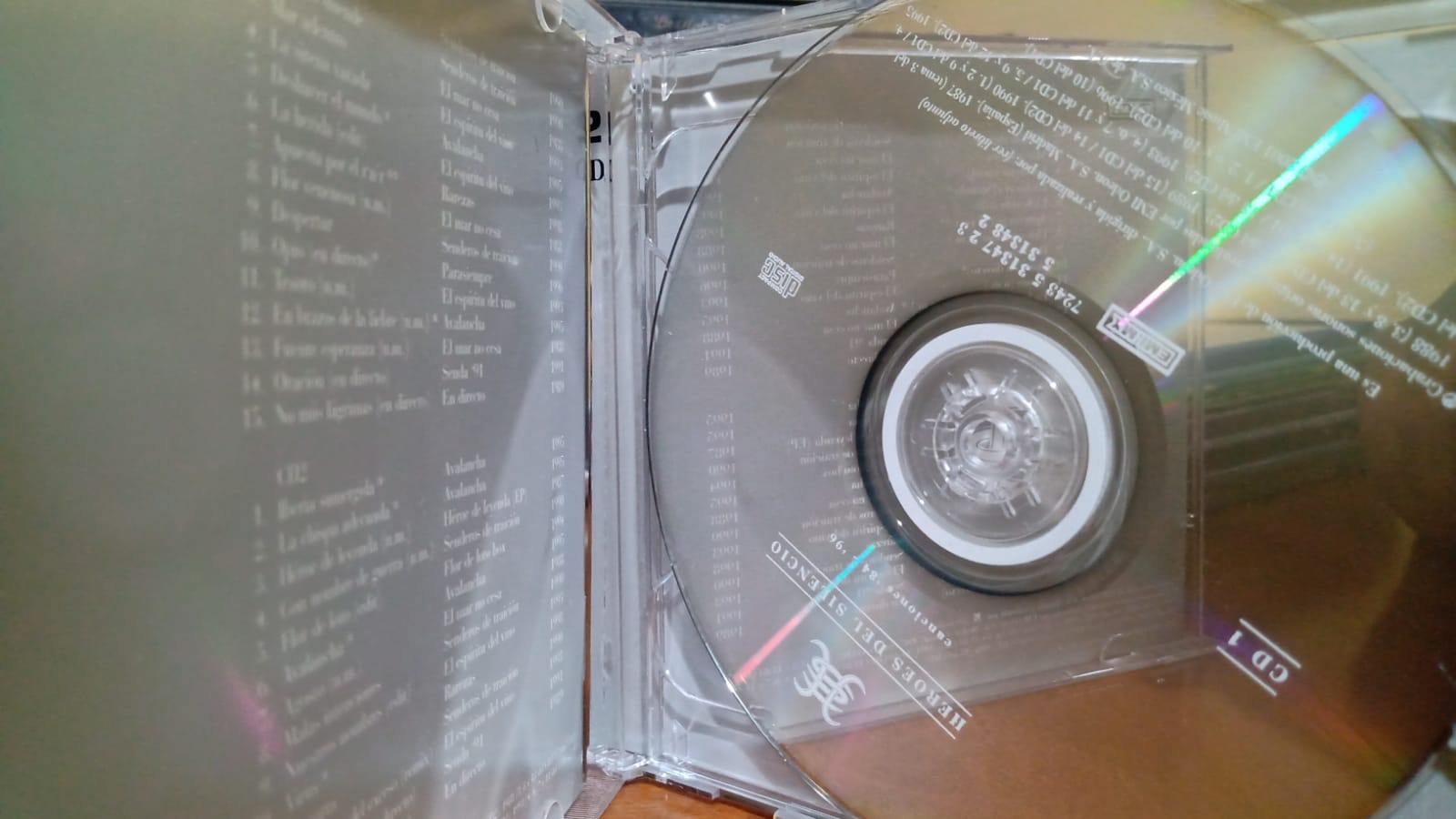 Heroes Del Silencio – Canciones '84 - '96. Cd doble en buen estado. tienda de discos en méxico formato muerto