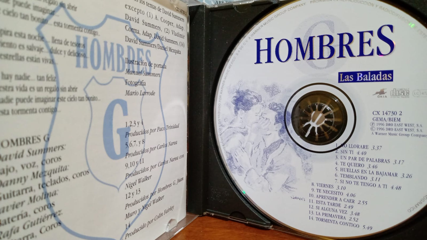Hombres G – Las Baladas. Cd en buen estado. tienda de discso en méxico formato muerto