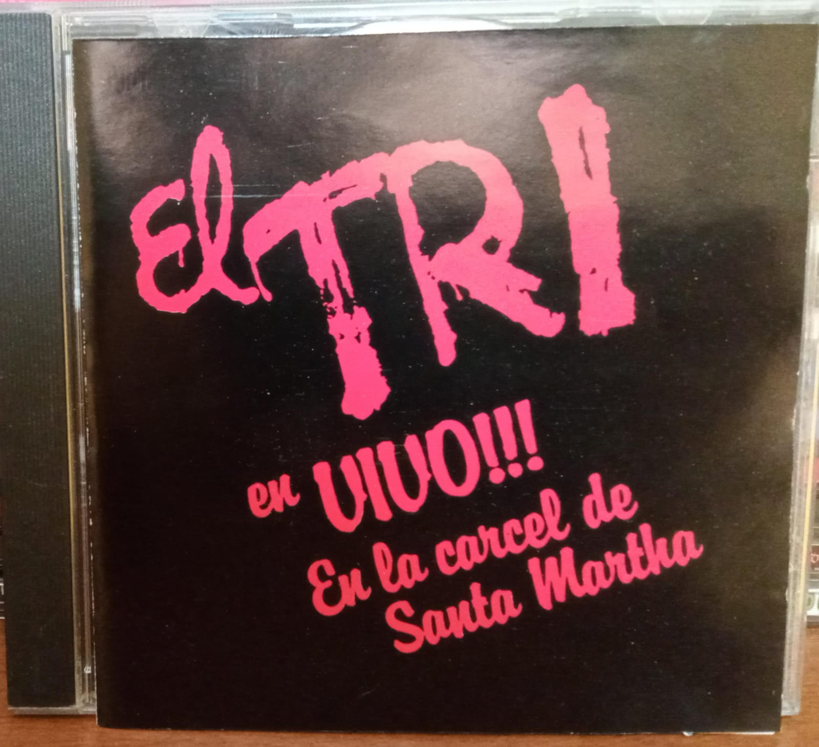 El Tri – En Vivo!!! En La Cárcel De Santa Martha. Cd en buen estado. tienda de discos en méxico formato muerto