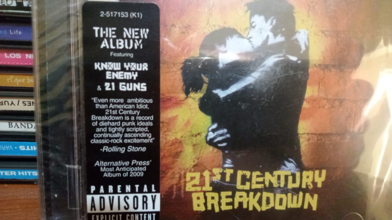 Green Day – 21st Century Breakdown (CD nuevo, nacional).