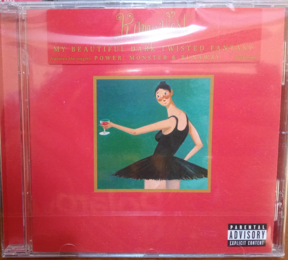 Kanye West – My Beautiful Dark Twisted Fantasy (CD nuevo, importado) tienda de discos en méxico formato muerto