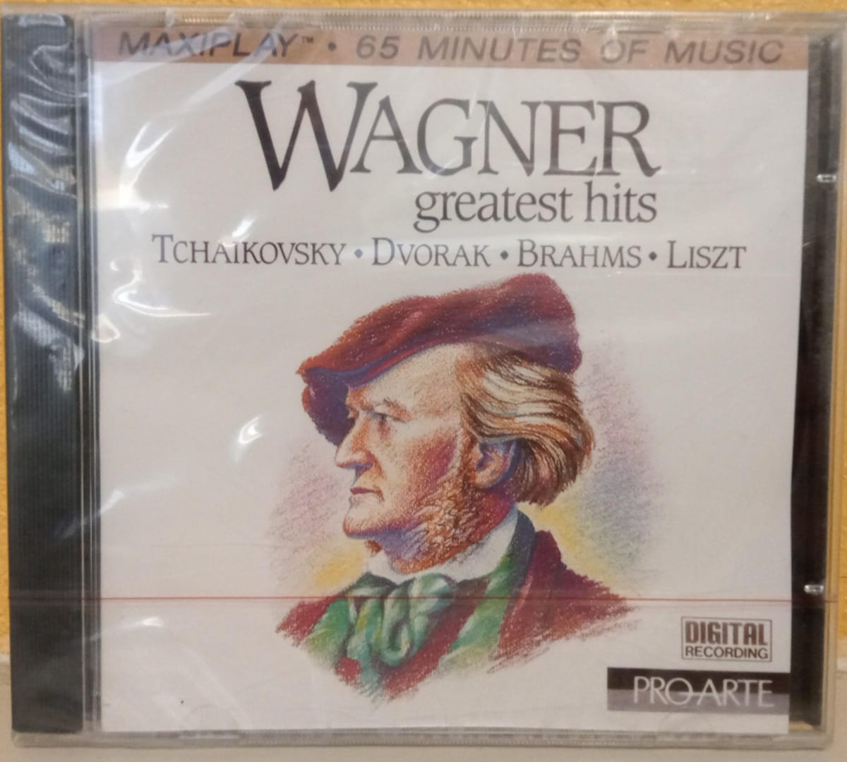Wagner, Yuri Ahronovitch, Vienna Symphony – Greatest Hits Of - Wagner - Liszt - Brahms - Dvorak - Tchaikovsky. Cd nuevo. tienda de discos en formato muerto