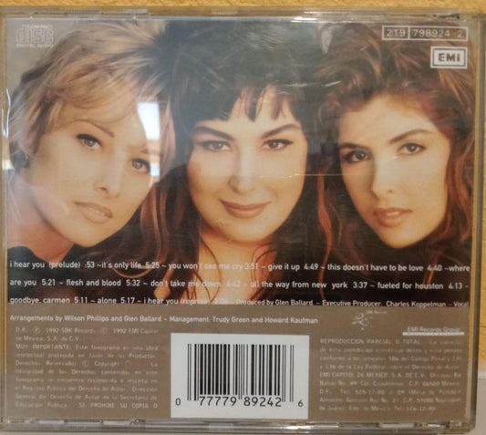 Wilson Phillips – Shadows And Light. Cd en buen estado. tienda de discos en méxico formato muerto