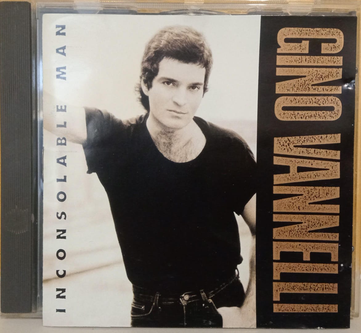 Gino Vannelli – Inconsolable Man. Cd en buen estado. tienda de discos en méxico formato muerto