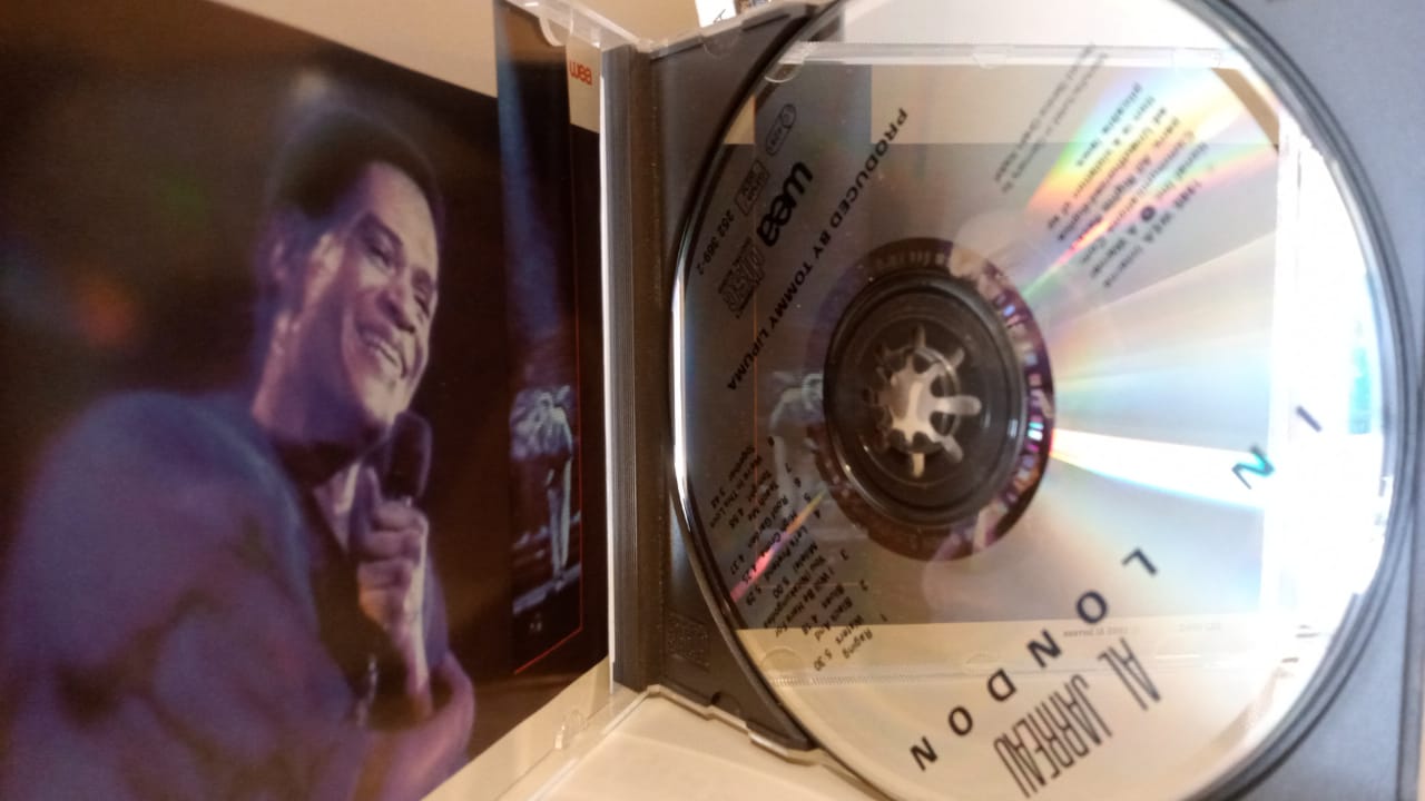 Al Jarreau – In London. Cd excelente estado. tienda de discos en méxico formato muerto